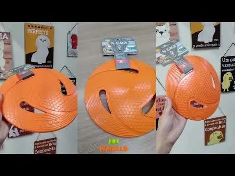 Brinquedo Para Pet Cachorros Frisbee Disco N-gage Flyer Dog