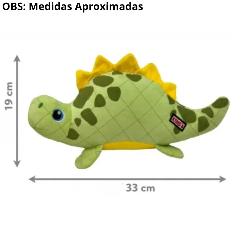 Brinquedo Kong Dynos Roars Green Médio Grande (RDYR12)