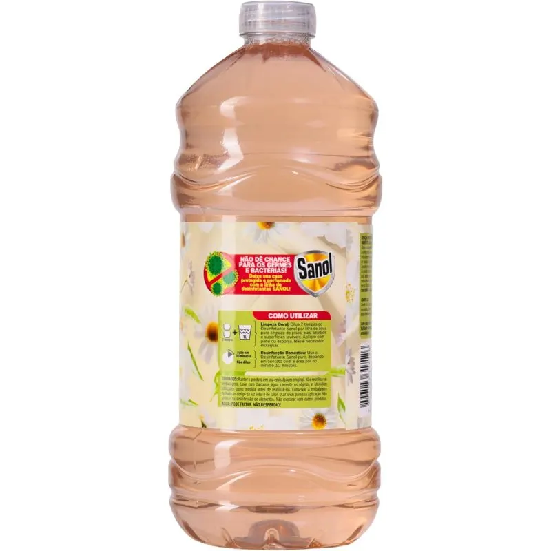 Sanol Desinfetante Chá Branco 2 L