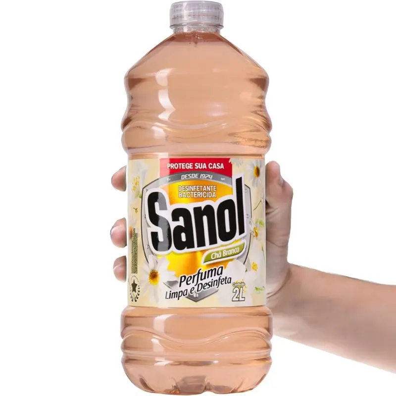 Sanol Desinfetante Chá Branco 2 L