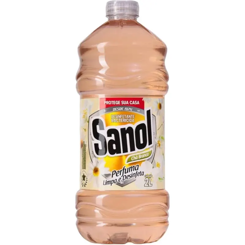 Sanol Desinfetante Chá Branco 2 L