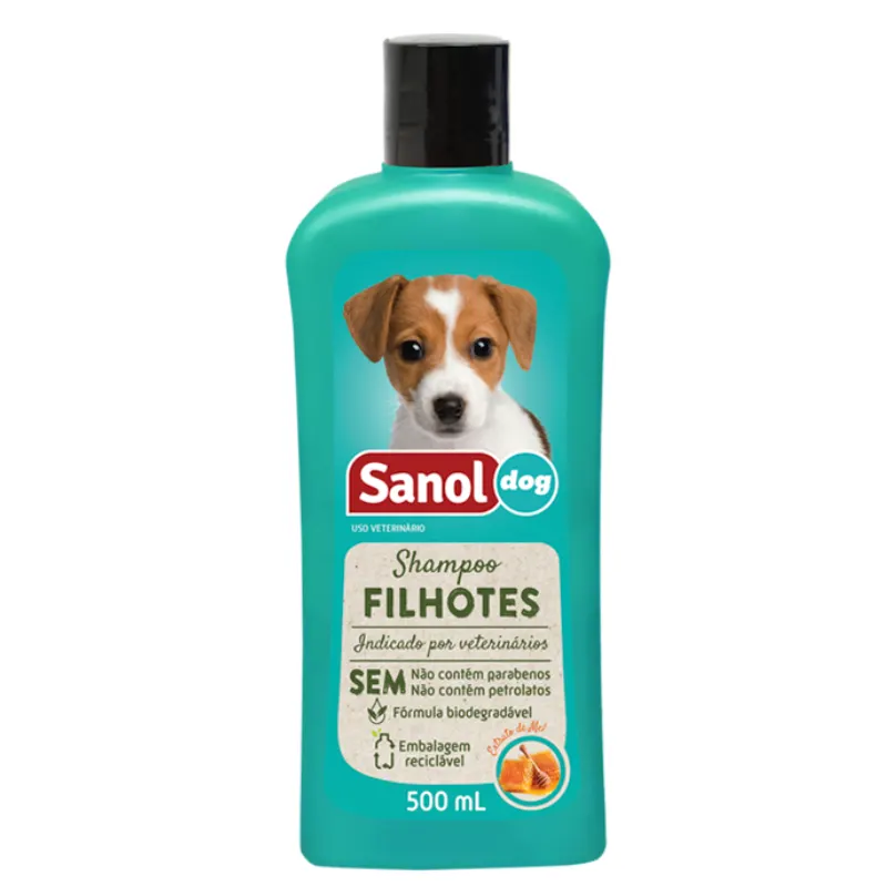 Shampoo Condicionado Sanol Filhote 500 ml