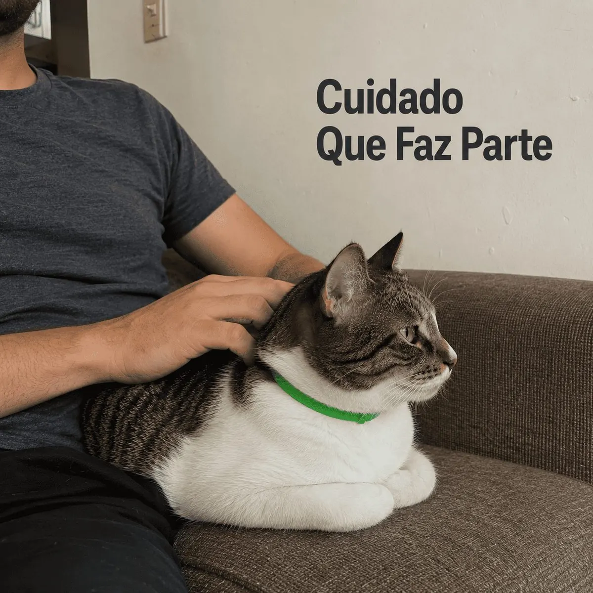Coleira Antiparasitária Externo 33 cm para Gatos König