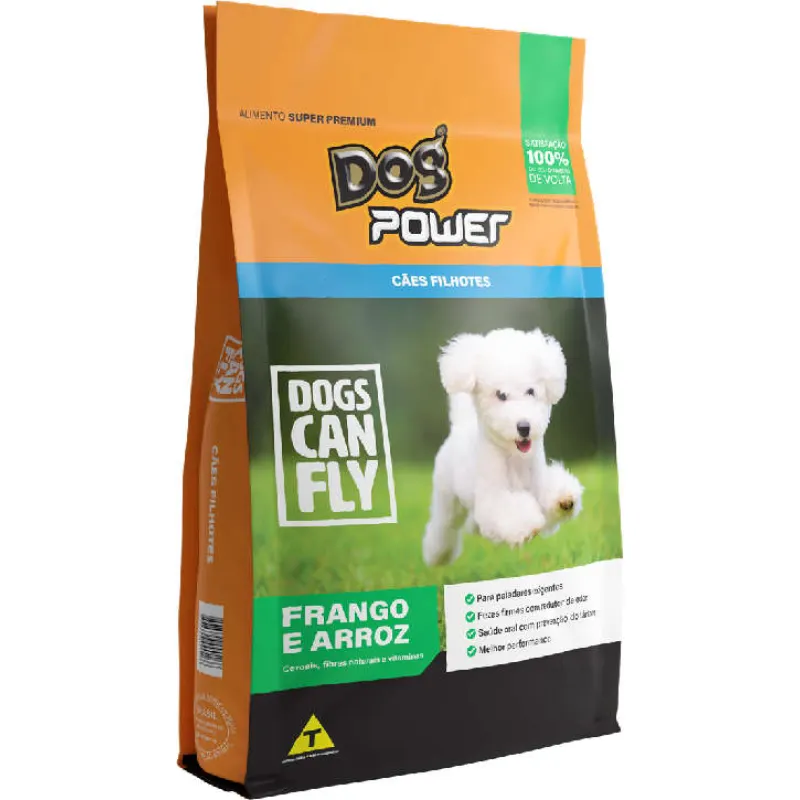 Ração Dog Power Dogs Can Fly  Filhotes Frango