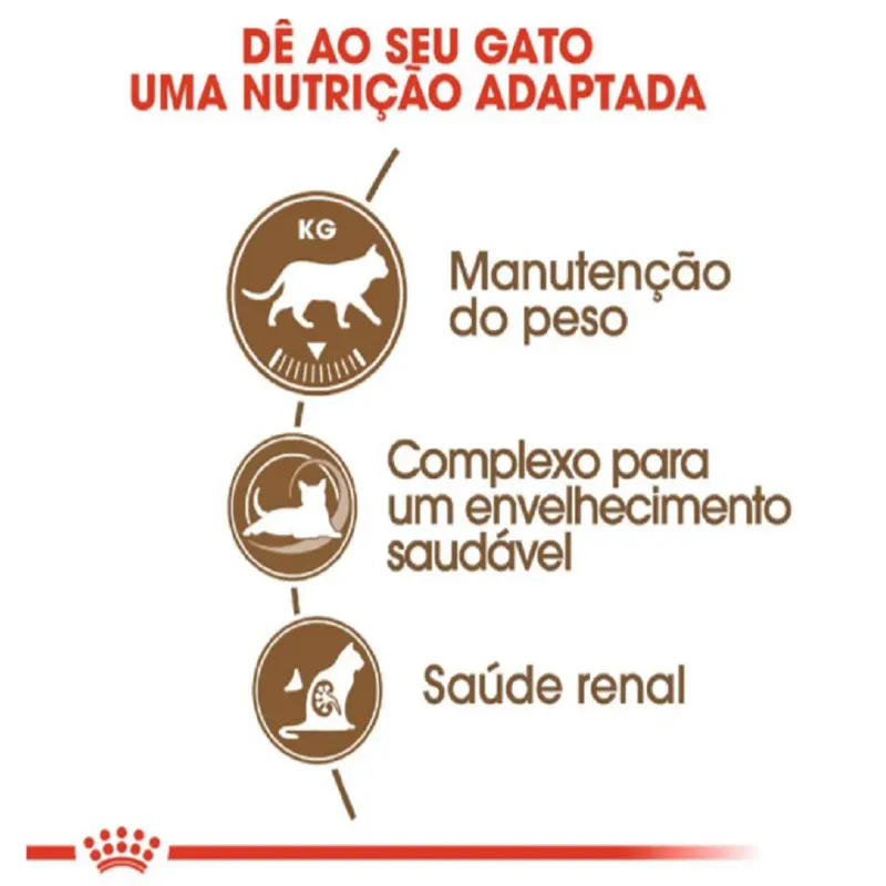 Ração Royal Canin Castrados 12+ Gatos Adultos 4 Kg