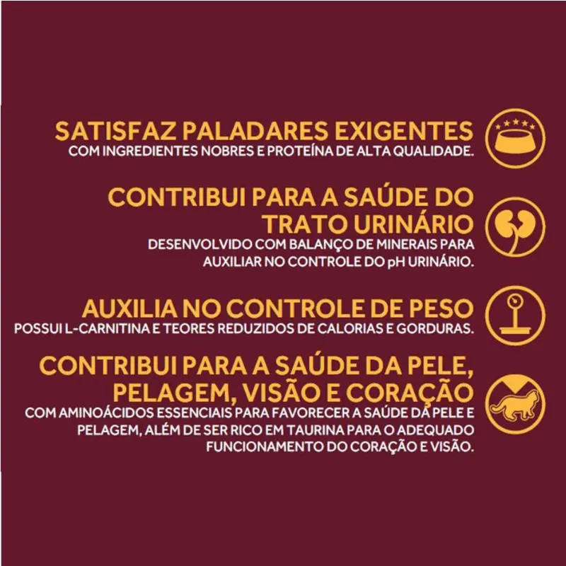 Ração GranPlus Gato Gourmet Adulto Castrado Salmão e Frango