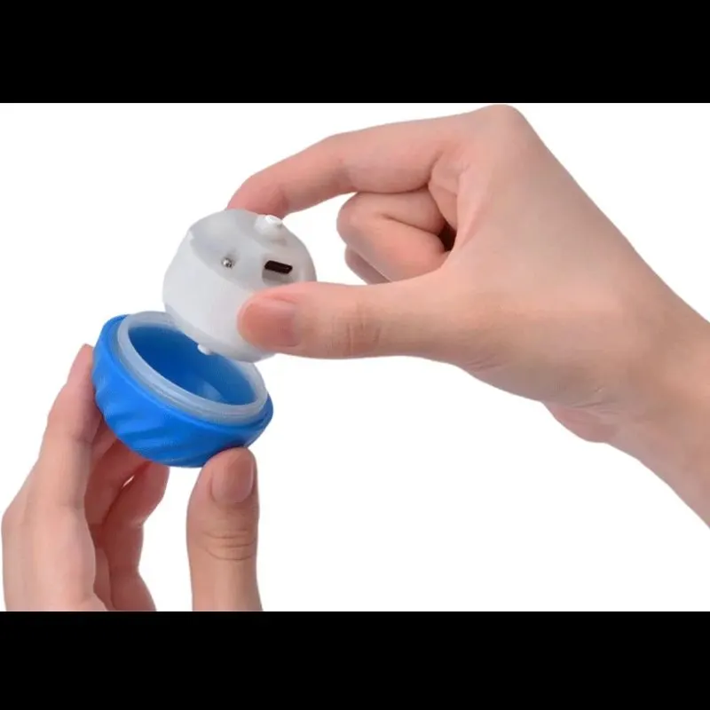 Bola Motion Pula-Pula Média Azul Para Cães Jambo