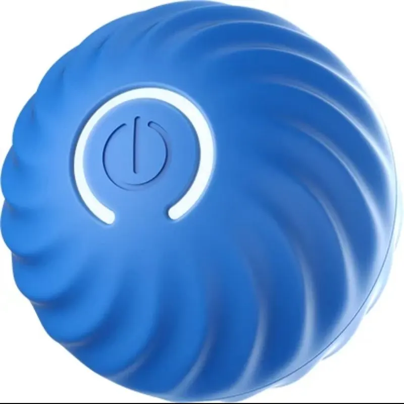 Bola Motion Pula-Pula Média Azul Para Cães Jambo