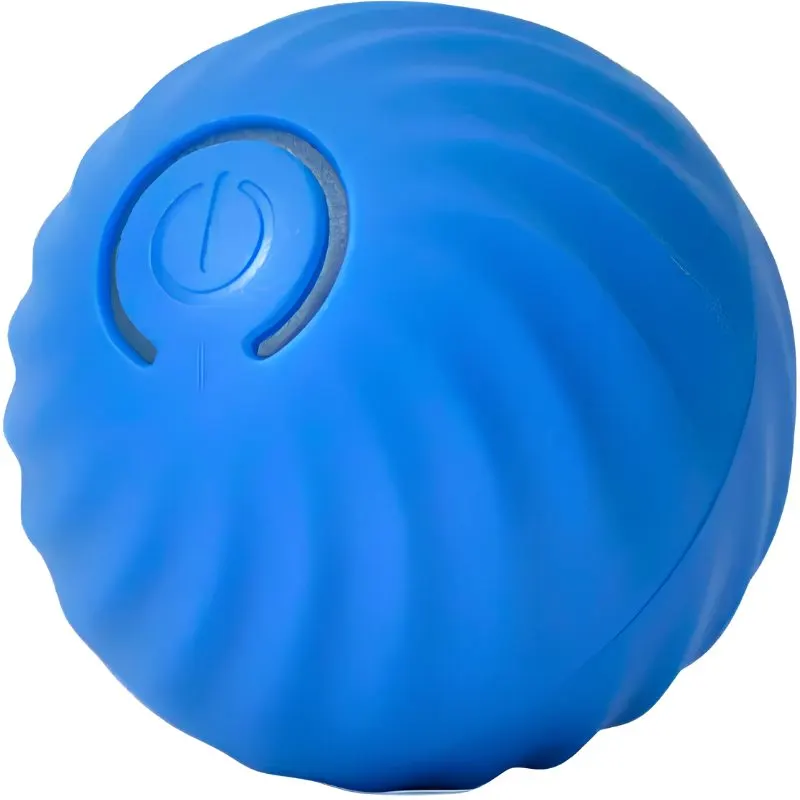 Bola Motion Pula-Pula Média Azul Para Cães Jambo