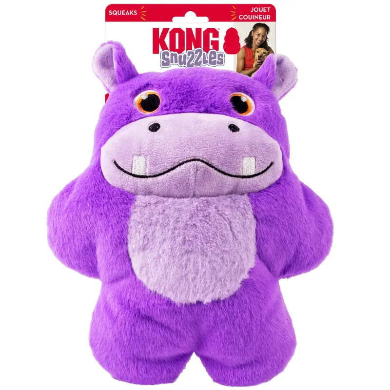 Brinquedo Kong Snuzzles Hippo X-Large