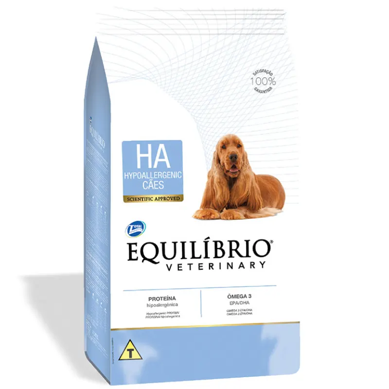 Ração Equilíbrio Veterinary Hypoallergenic Cães Adultos