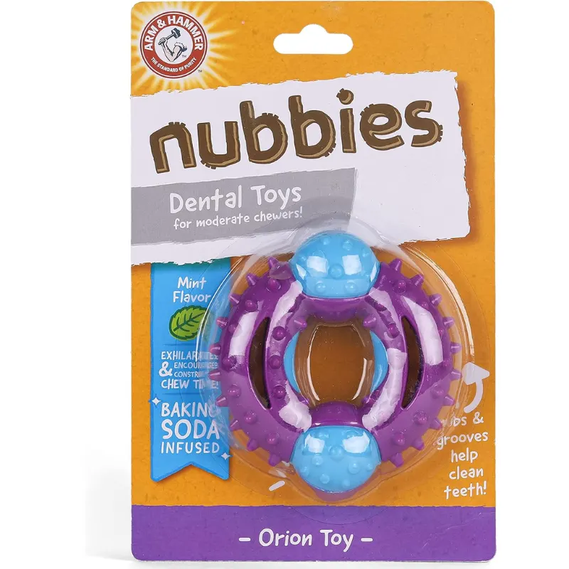 Arm & Hammer Nubbies Orion Bone Brinquedo Dental para Cães