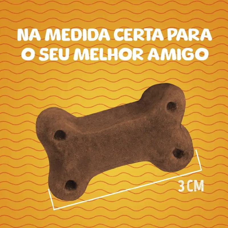 Petisco Petiscão Petisquinho Mastigável Carne 500 g