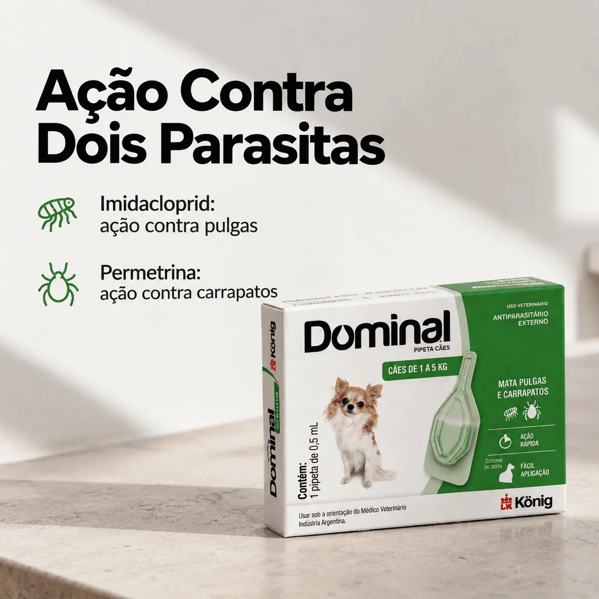 DOMINAL PIPETAS CAES 1 ATE 5 KG 0,5 ML