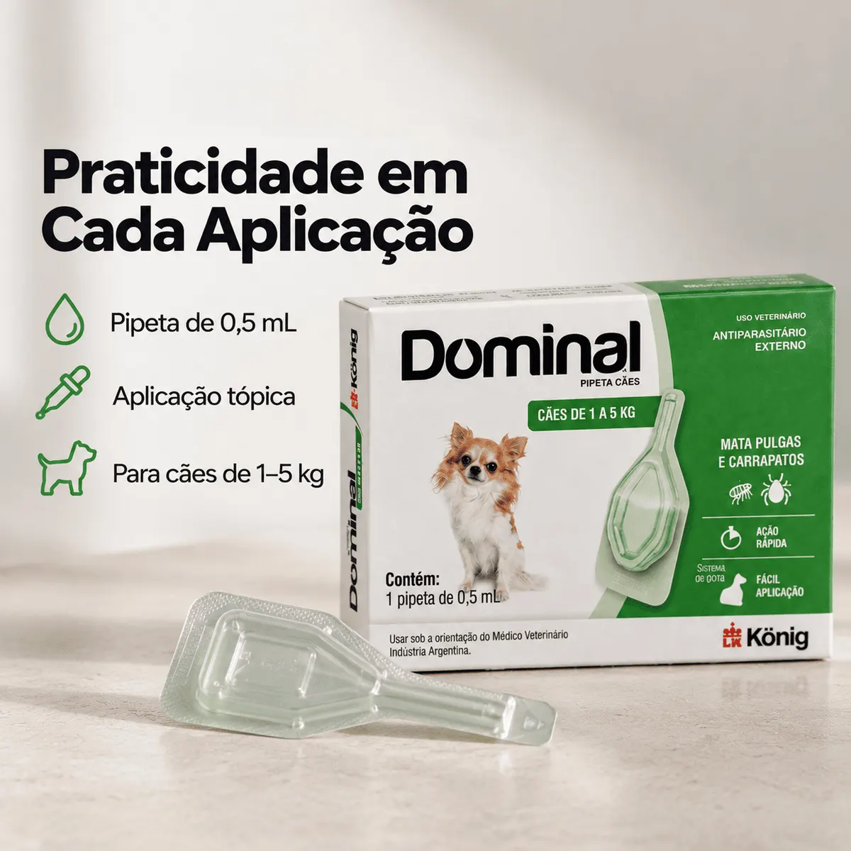 DOMINAL PIPETAS CAES 1 ATE 5 KG 0,5 ML