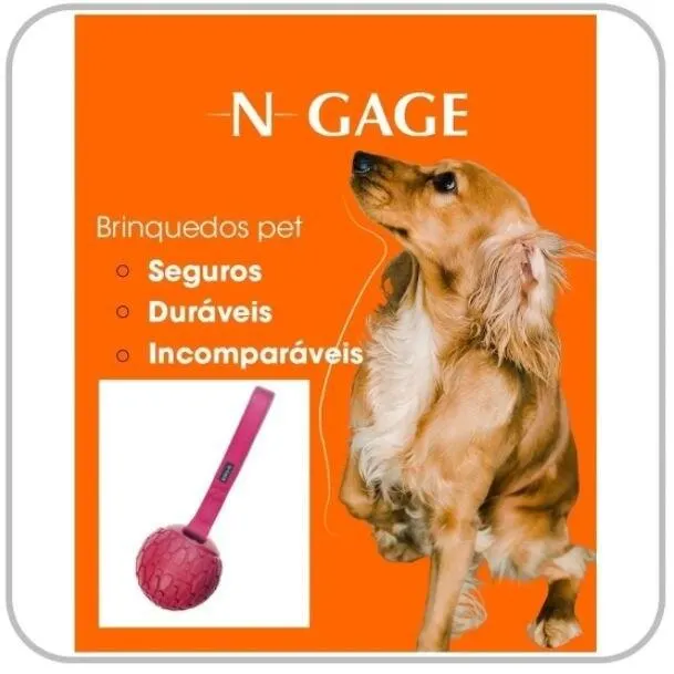 Brinquedo Bola Para Cachorro Mordedor N-gage Handler Regular