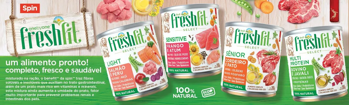Alimento Úmido BENEFIT SELECT Spin Pet 280g - Multi Protein