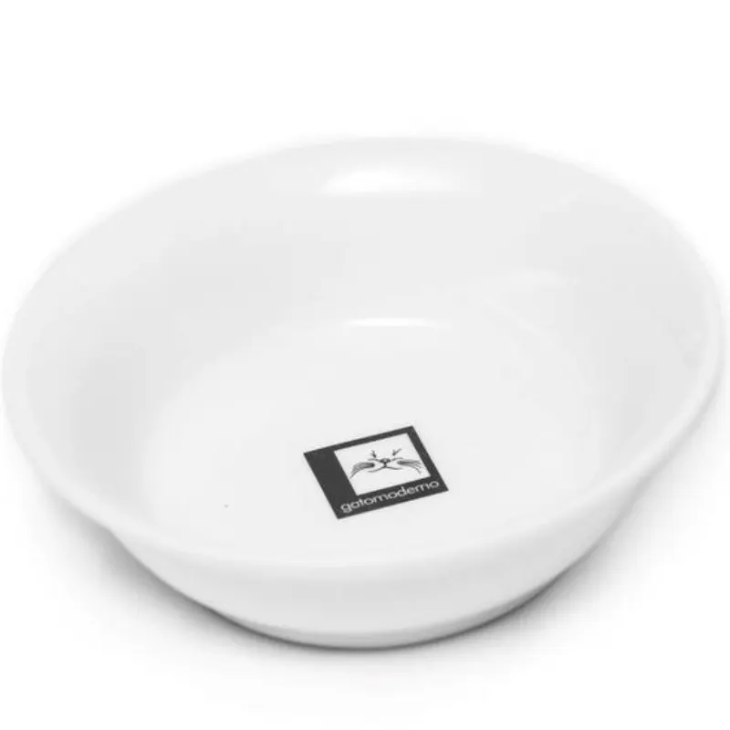 Comedouro Fundo Gatomoderno de Porcelanato Branco