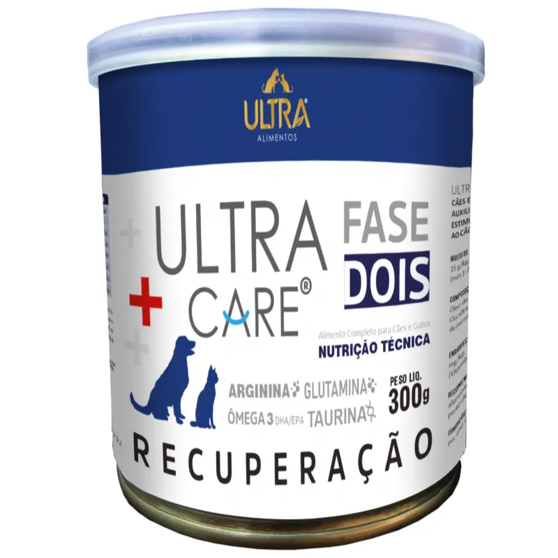 Ração Úmida Ultra Care Fase 2 300g