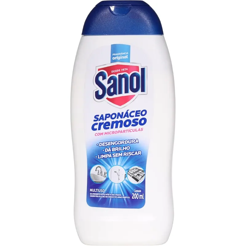 Sanol Saponaceo Cremoso Original 200 ml
