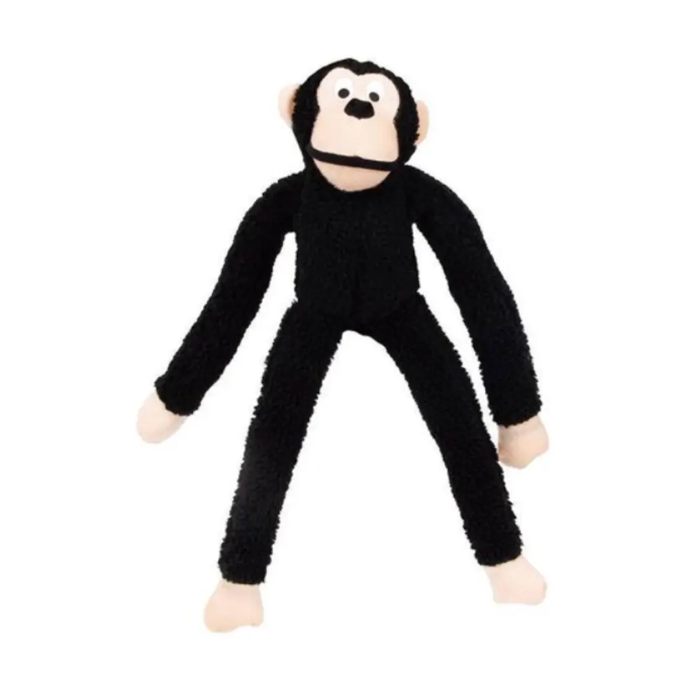 Brinquedo Jambo Mordedor Pelúcia Macaco Kelev Preto
