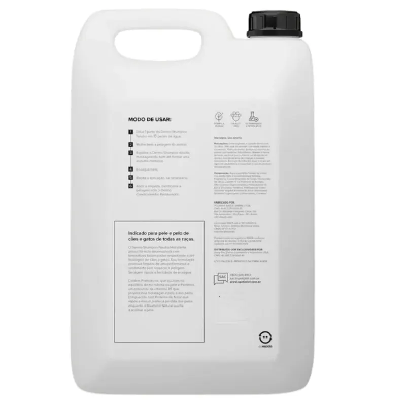 Spetialist Dermo Shampoo Neutro Hidratante 5 l