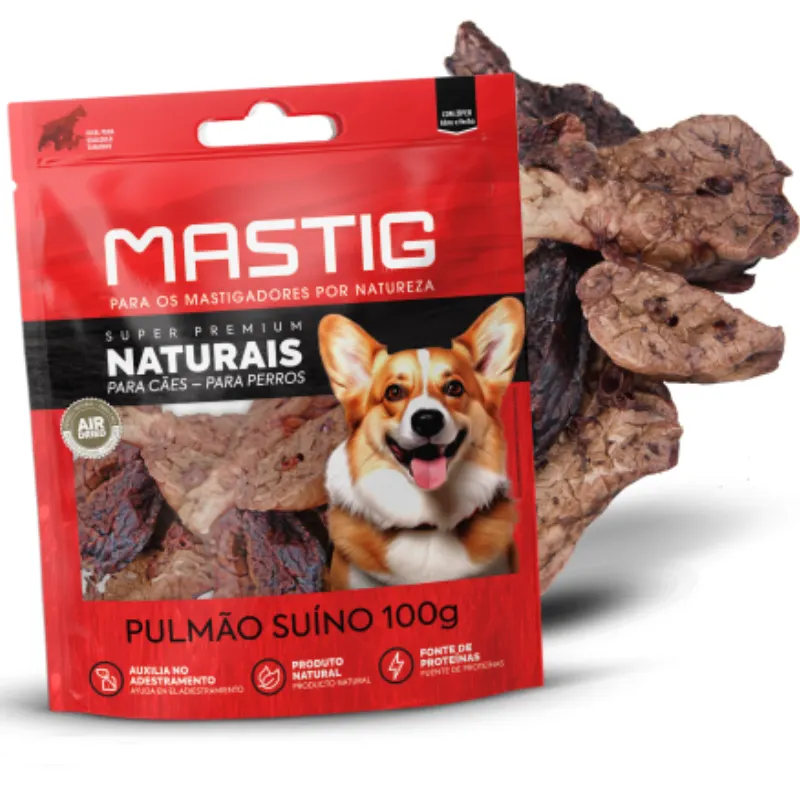 Mastig Pulmão Suíno 100 g