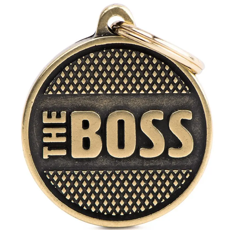 Medalha de Identificação My Family Osso Grande Bronx The Boss