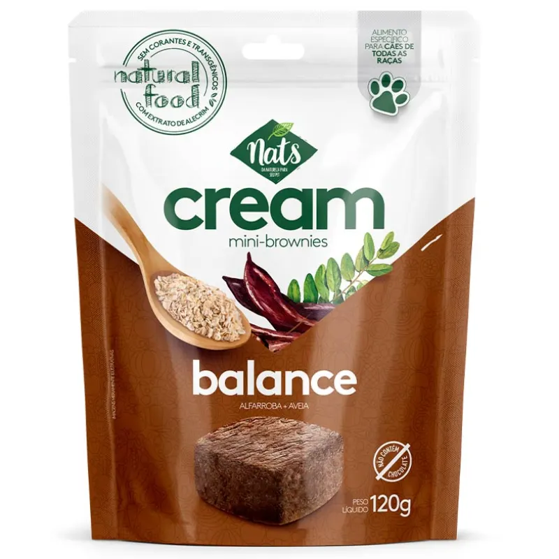 Cream Mini-Brownies Nats Balance 120 g