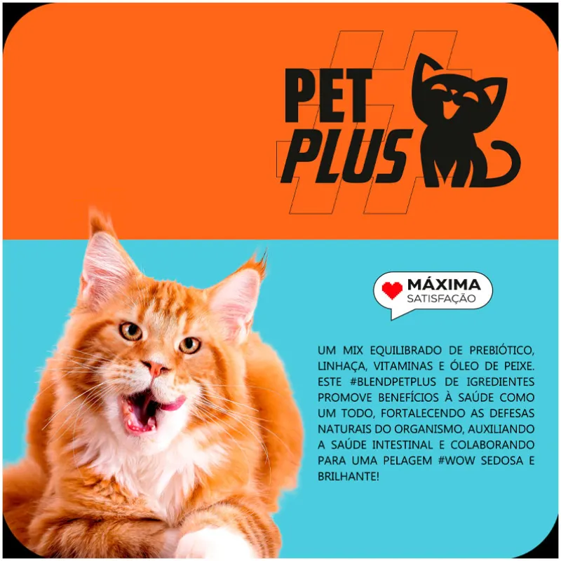 Ração Max para Gatos Adultos Castrados Sabor Frango 10,1 Kg