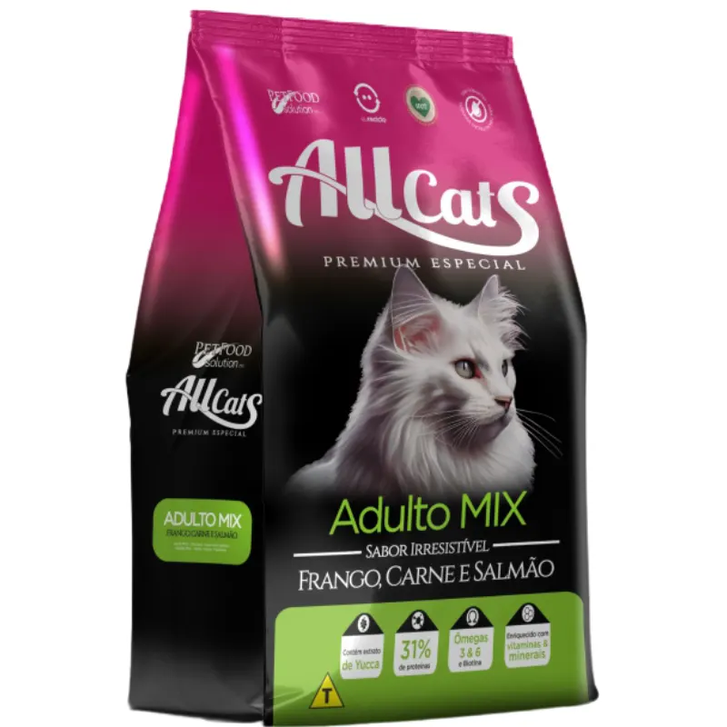 Ração Allcats Mix para Gatos Adultos