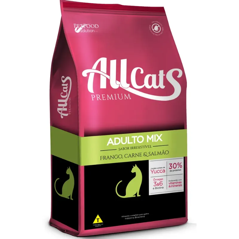 Ração Allcats Mix para Gatos Adultos