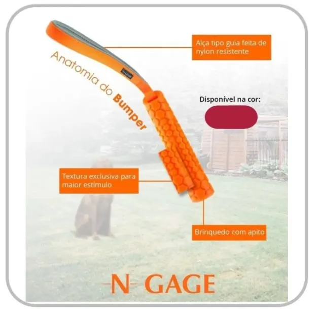 Brinquedo Pet Cachorro Grande Mordedor N-gage Bumper Regular
