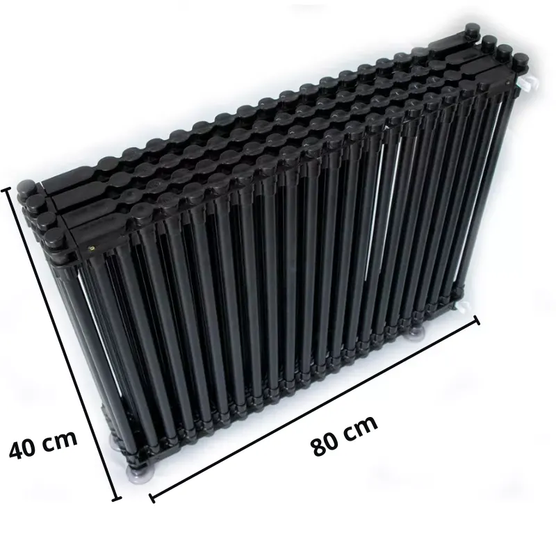 Cercado Multifuncional Divipets com 4 lados de 40 cm - Preto