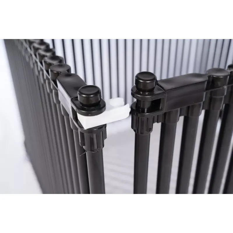 Cercado Multifuncional Divipets com 4 lados de 40 cm - Preto