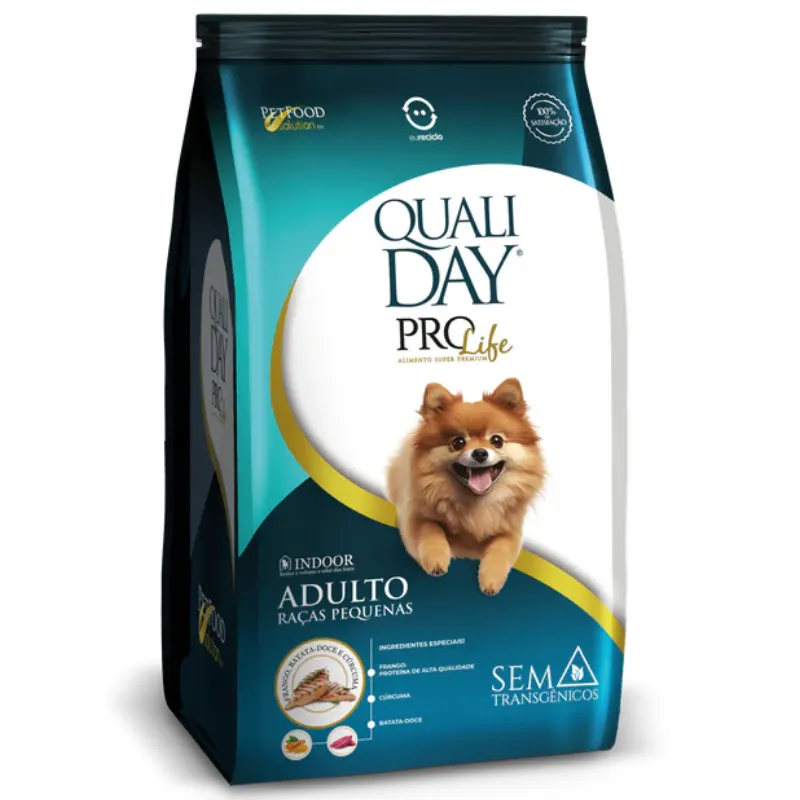 Ração Qualiday Prolife Cães Adultos Raças Pequenas