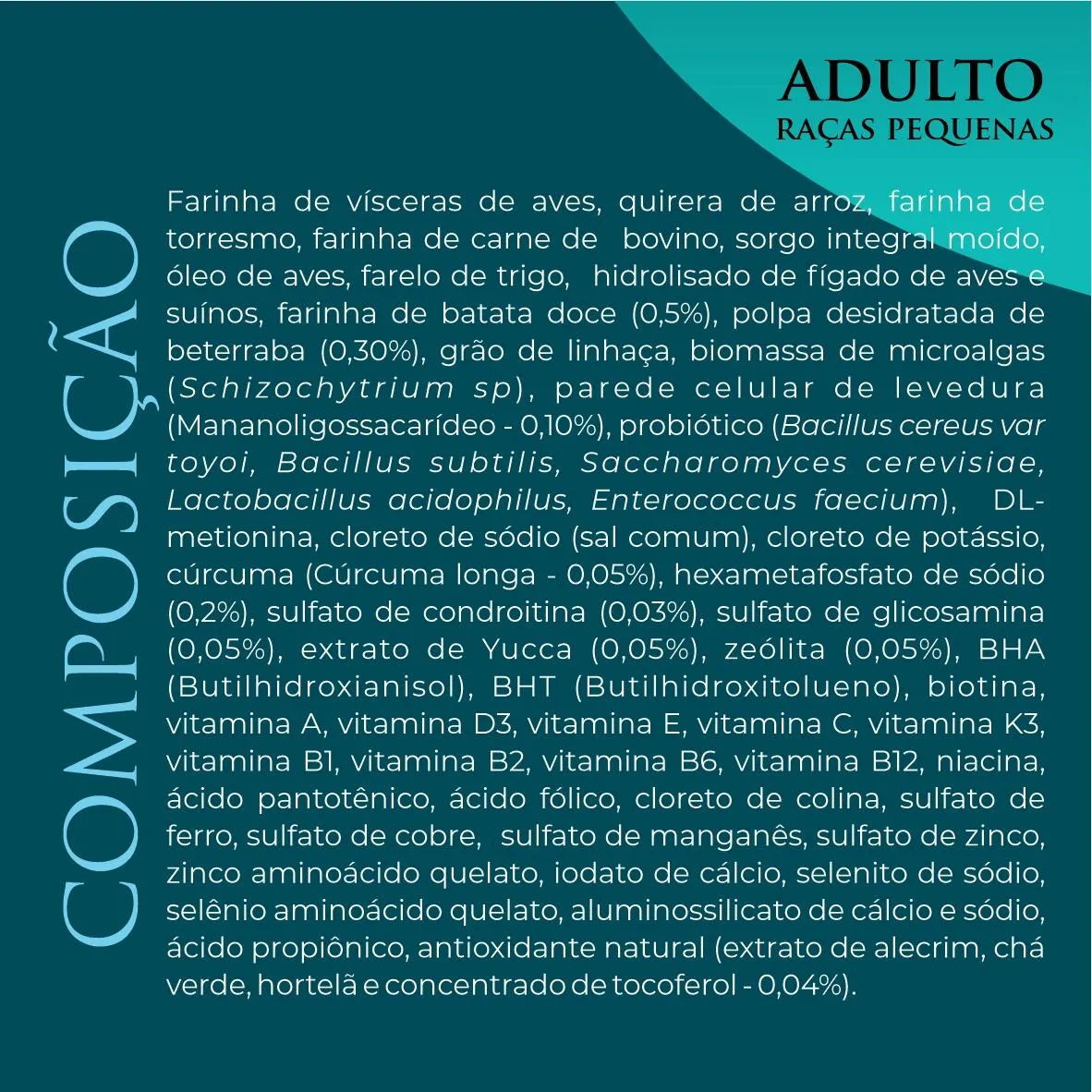 Ração Qualiday Prolife Cães Adultos Raças Pequenas