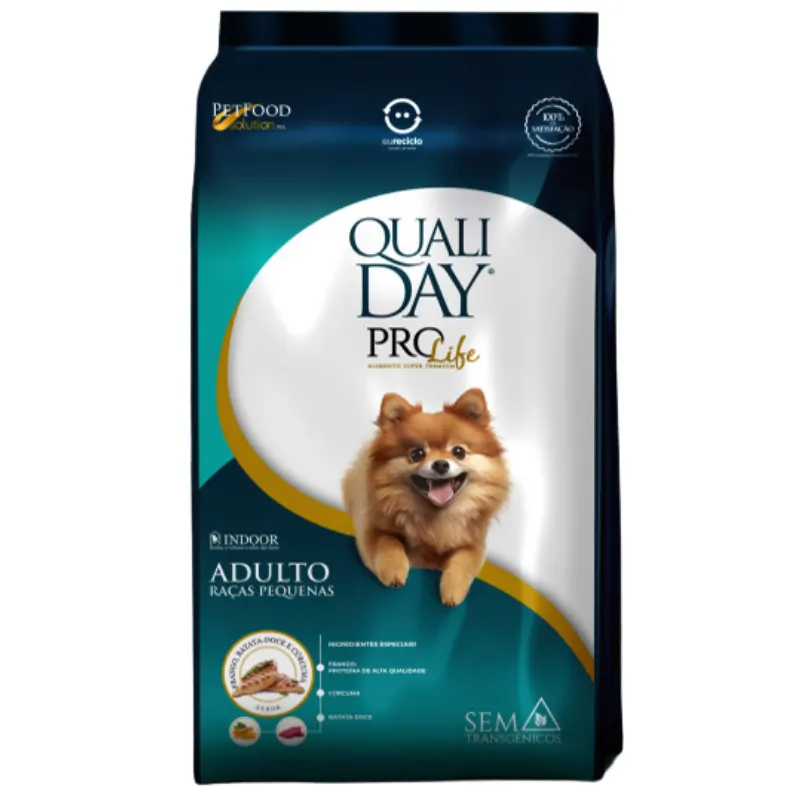 Ração Qualiday Prolife Cães Adultos Raças Pequenas