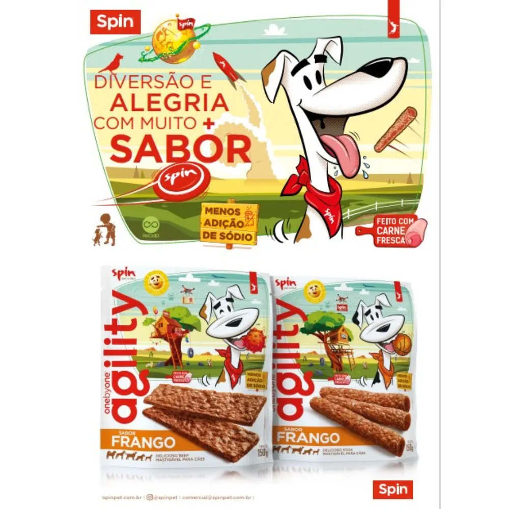 Petisco Agility Beef Cães - 150g - Frango