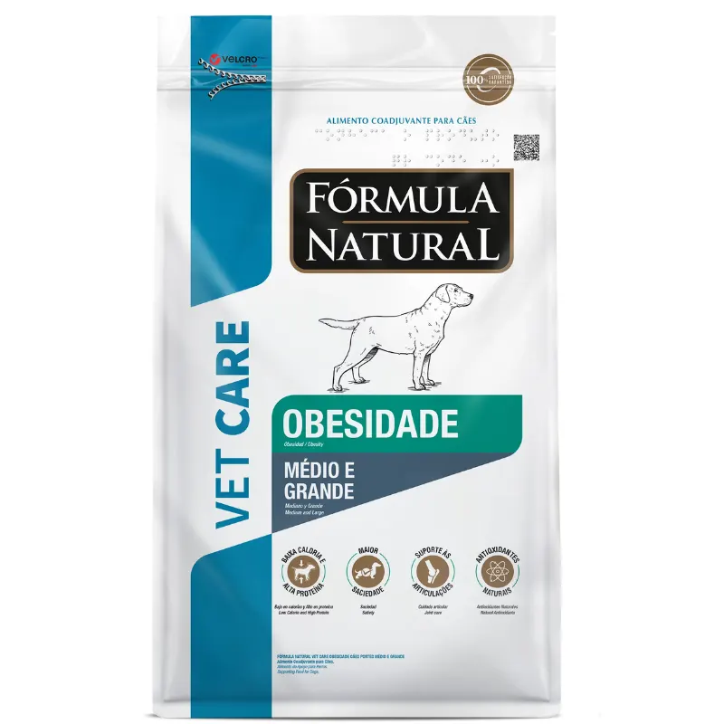 Ração Fórmula Natural Cães Vet Care Obesidade Médio e Grande 2 Kg