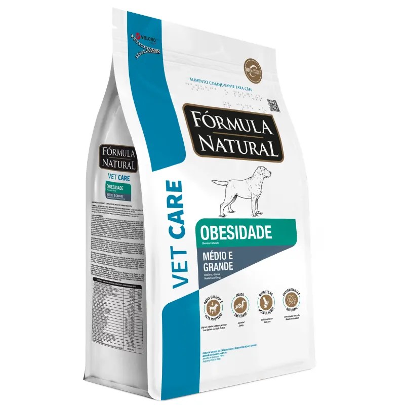 Ração Fórmula Natural Cães Vet Care Obesidade Médio e Grande 2 Kg