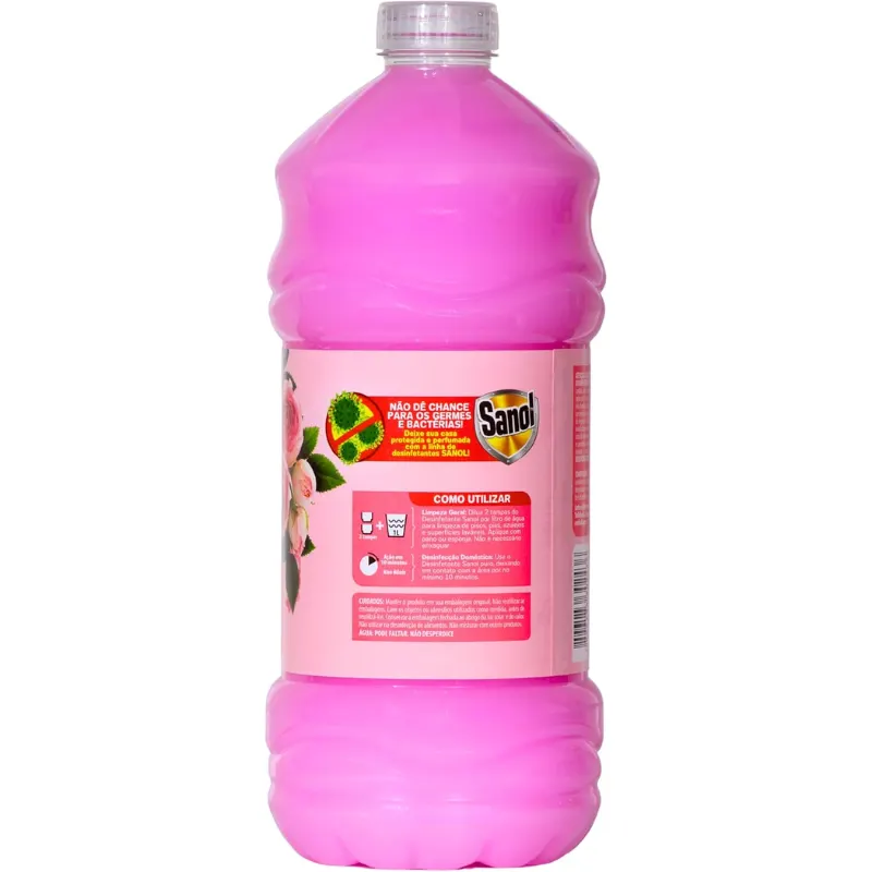 Desinfetante Sanol Infusão de Rosas 2 L