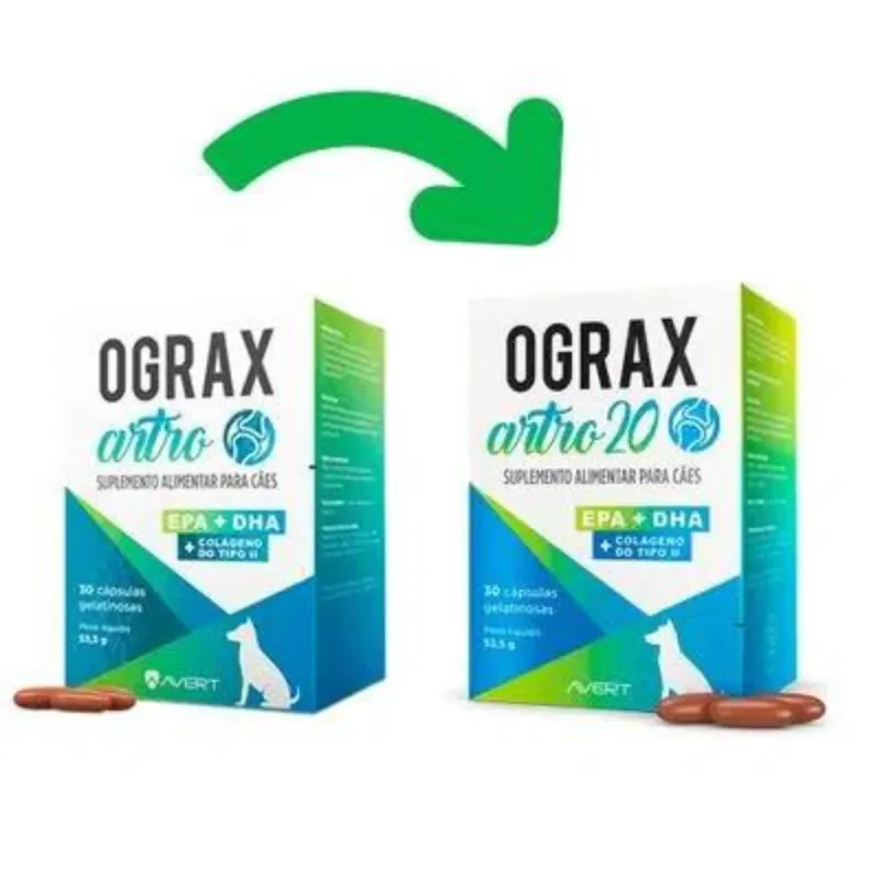 Avert  Ograx Artro 10 com 30 Cápsulas