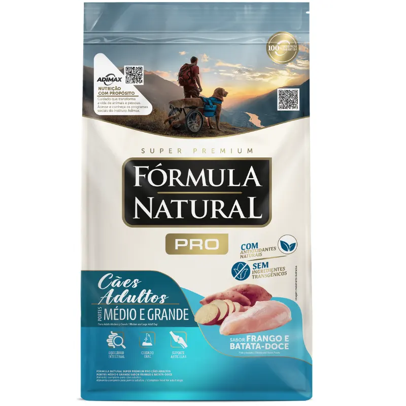 Ração Fórmula Natural Pro Cães Adultos Médio/Grande 15 Kg