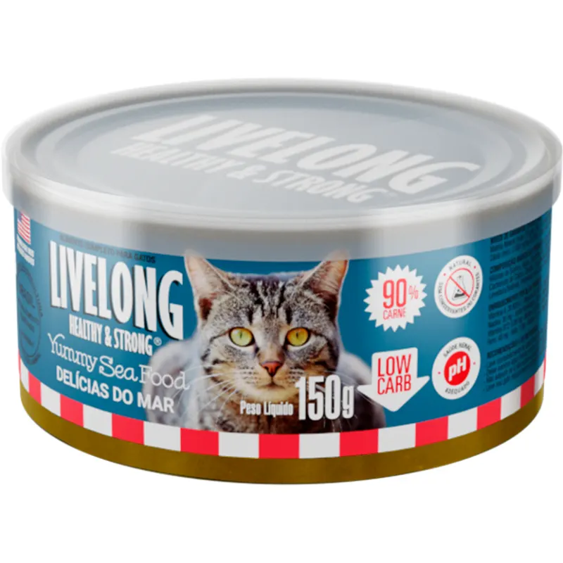Livelong Gatos Sea Food Delicias do Mar 150 g