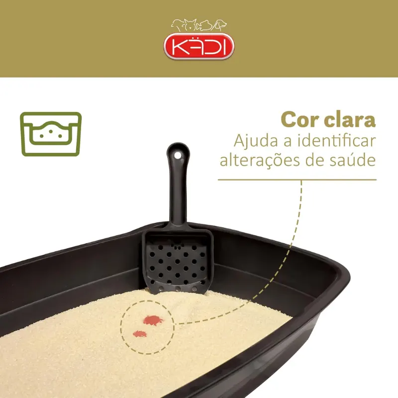 KADI AREIA PARA GATOS GRAOS MISTOS 4KG