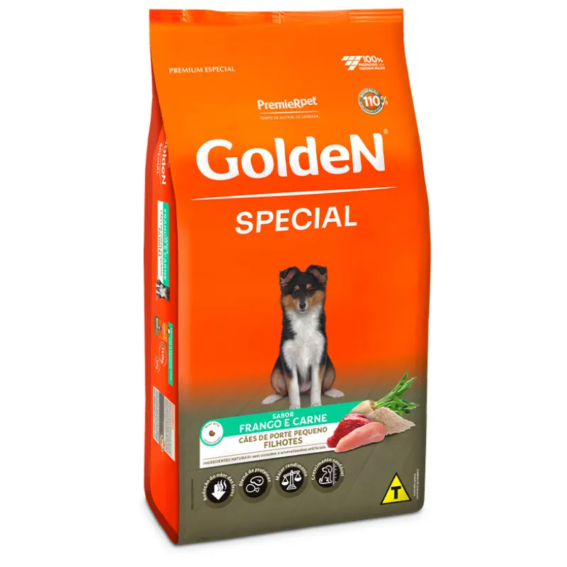 Ração Golden Special Cães Filhotes de Pequeno Porte 15 Kg