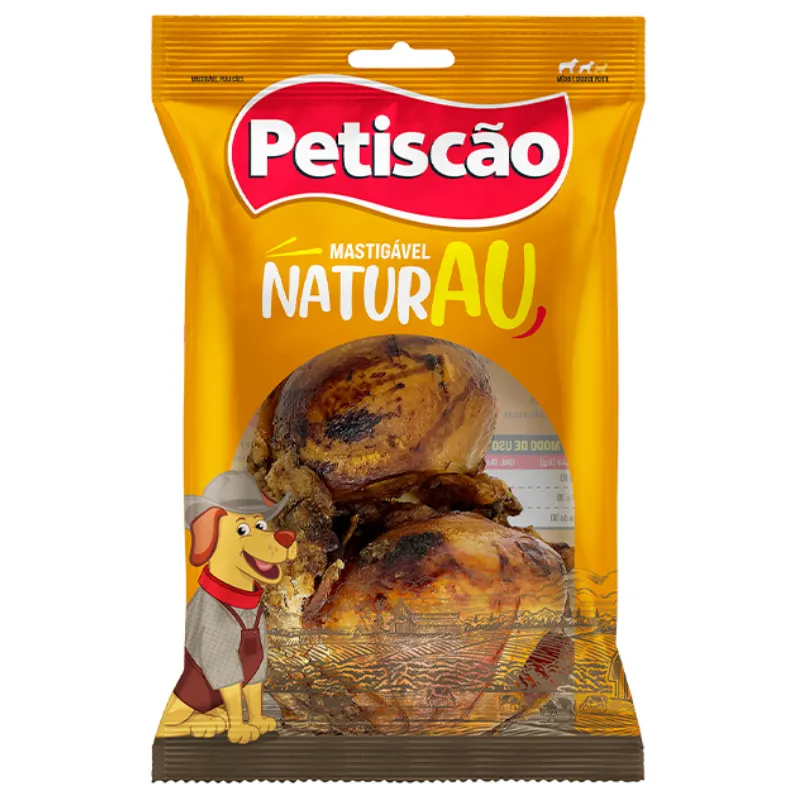 Osso Petiscão Cães Cabeça do Fêmur Defumada - 1 Unidade