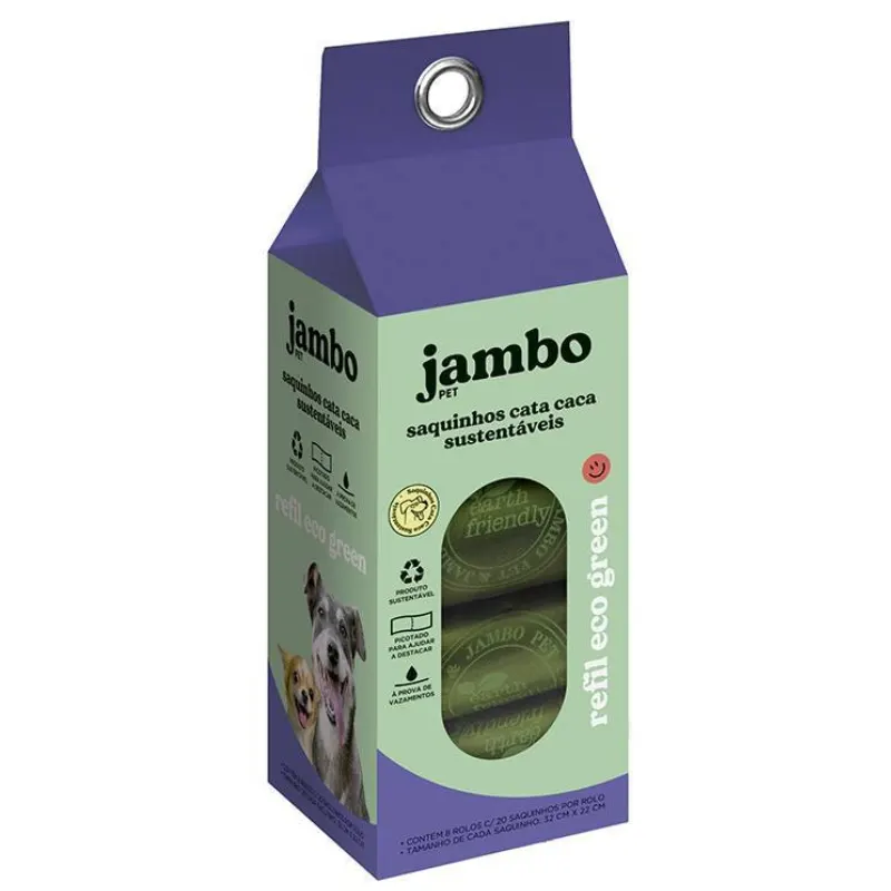 Caixa com 8 Rolos Stamp Eco Green