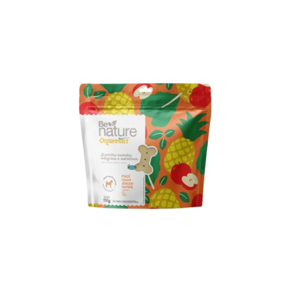 Be Nature Biscoitos Assados maçã/couve/abacaxi/ hortelã 150g